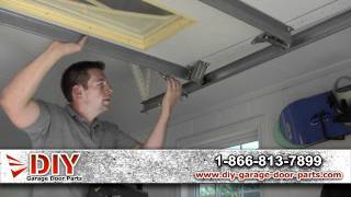 How To Install Garage Door Rollers [upl. by Ecirted]