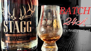 Stagg Jr BATCH 24A IS FINALLY HERE bourbon [upl. by Einuj758]