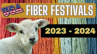 YARN LOVERS UNITE MustVisit USA Fiber Festivals in 20232024 [upl. by Buskirk]