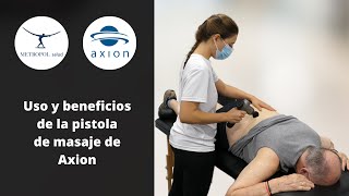 Uso y beneficios de la pistola de masaje en fisioterapia [upl. by Ymiaj408]