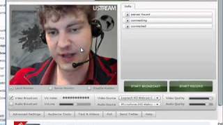 How to Use uStreamtv For Live Video [upl. by Leffert]