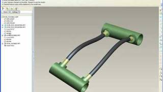 Hoses as Flexible Components in ProENGINEER Wildfire Part 1 [upl. by Jary68]