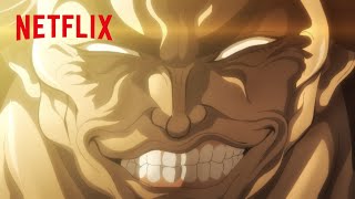 Yujiro Disciplines Baki  Baki Hanma Season 2 The Father VS Son Saga  Clip  Netflix Anime [upl. by Ellatsirhc]