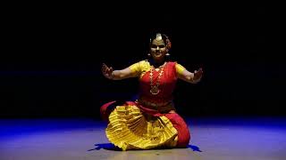 HANUMAN CHALISA II BHARATNATYAM DANCE COVER BY NUPUR MAHOUR [upl. by Sneve]