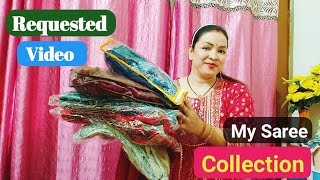 My Saree Collection  Requested Video  Meri Shaadi Ki Saree Part 1 [upl. by Best506]