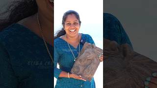 കടൽമണ്ണും മെഴുകുതിരിയും  Sand with Wax  Craft  Eliza Creations shorts [upl. by Ayoral]