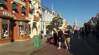 Main Street USA DisneylandParis shorts disneylandparis disney disneyland waltdisneystudios [upl. by Margarette369]