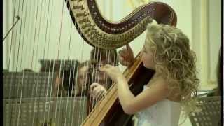 U Temirkanov Awards Ceremony A Zabel  quotAt the fountainquot Alisa Sadikova  9 years old harpist [upl. by Anig]