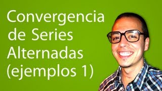 Convergencia de Series Alternadas ejemplos 1  Trailer [upl. by Anitreb]