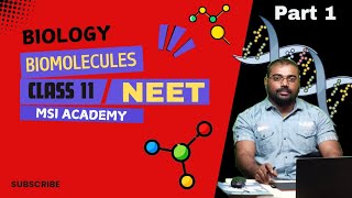 Biomolecules class XI 1  biomolecules tissue analysis macromolecules metabolites for NEET [upl. by Treb]