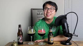 Battle Beers North Coast Old Rasputin vs Brooklyn Black Chocolate Stout  Ep 3778 [upl. by Bacon289]