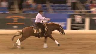 Clinton Anderson and Roll One Smoke One 2022 Cactus Reining Classic Derby [upl. by Erlinna478]