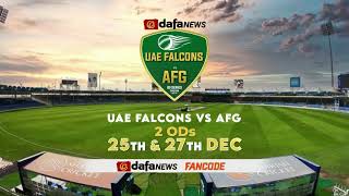 UAE vs AFGHANISTAN  MATCH 1  OD [upl. by Shanan]