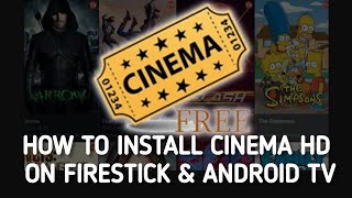 How to install Cinema HD on Firestick amp Android TV Easily [upl. by Isaak]