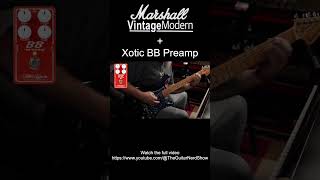 Marshall Vintage Modern amp Xotic BB Preamp Riffing marshallamplification guitar marshallamps [upl. by Erdied]