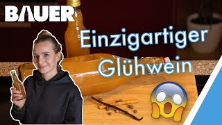 🍷 EINZIGARTIGER GLÜHWEIN 🍷  Weißen Birnenglühwein in wenigen Minuten einfach selber machen [upl. by Sidoney]