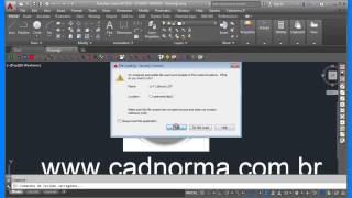 AutoCAD  Locais Confiáveis [upl. by Netniuq]