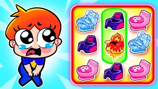 Potty Shop 🚽Funny English for Kids animation kids hacks family [upl. by Ignazio326]