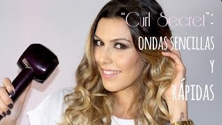 Babyliss curl secret ondas sencillas y rápidas [upl. by Repmek356]