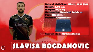 Slavisa BOGDANOVIC  HIGHLIGHTS  2022  FK Velez Mostar [upl. by Azmah166]