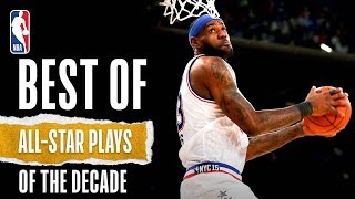 NBAs Best AllStar Game Plays Of The Decade [upl. by Yllop]