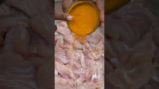 PARROT FISH FINGERS  Crispy Fish Fingers  Kizhi Meen Recipe  Village Style Cooking [upl. by Aicnerolf]