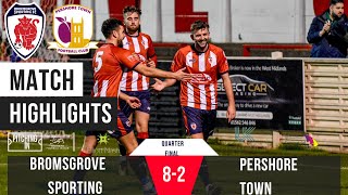 HARRYS HIGHLIGHTS BROMSGROVE VS PERHORE TOWN [upl. by Clarita]