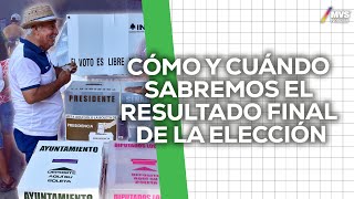 Así conoceremos el resultado final de las Elecciones en México 2024 [upl. by Dnomsad]