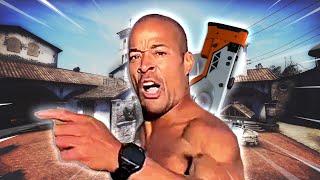 David Goggins Fat Shames in CSGO [upl. by Kohler]