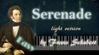 Schubert  Serenade  Piano Tutorial [upl. by Siuluj]