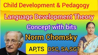 Norm Chomsky Language Development Theory Concept with bits EMAP TS DSC psychology classes [upl. by Osnofedli150]