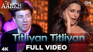 Titliyan Titliyan Full Video  Teesri Aankh  Sonu Nigam Shweta Pandit  Sunny Deol Neha Dhupia [upl. by Yarased301]