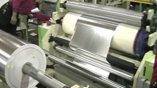 Aluminum Foil  Paper Embossing Machine FEM Series [upl. by Aihsotal]