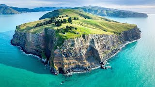 Lyttelton Tunnel Godley Head Scenic Route Christchurch South Island New Zealand 4K Video [upl. by Jecon302]