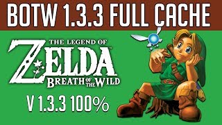 Cemu  100 Shader Cache  Zelda Breath of the wild 133 [upl. by Bronnie]