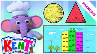 Video Educatifs  Learn Basic French Words With Kent The Elephant  Fun Learning  Bébé Kent [upl. by Rowley]