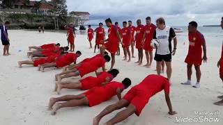 Lucu dan Seru Latihan PSM Makassar di Pantai Bira Bulukumba [upl. by Aneliram]