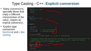 Arabic type casting in C شرح [upl. by Ahsiekim]