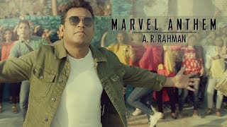 Marvel Anthem  AR Rahman  Hindi [upl. by Lashar]