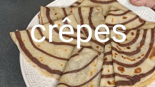 crêpe facile à préparer 💪👍 [upl. by Kcirred]