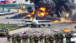 TODAYS NEWS The US and Ukraine brutally attack Russias international airport  arma3 [upl. by Warms]