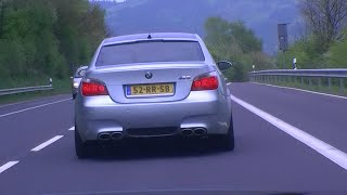 BMW M5 Eisenmann exhaust sound  downshift [upl. by Mic]