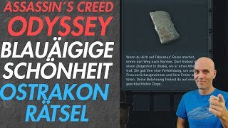 Assassins Creed Odyssey  Blauäugige Schönheit Ostrakon Rätsel Insel Seriphos Gelöst [upl. by Otanutrof]