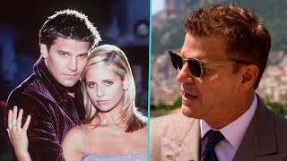 David Boreanaz Reflects On Buffy Chemistry w Sarah Michelle Gellar [upl. by Post800]