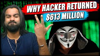 Hacker Return ₹4500 Crores Which He Hacked But Why [upl. by Aridatha]