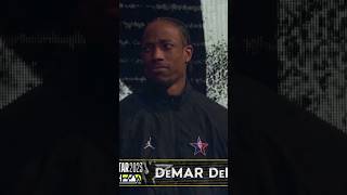 DeMars REACTION to his All Star Game INTRO🤣 shorts [upl. by Rennie]