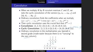 Lecture31 42 Shift Matrices and Circulant Matrices Part I Math405 Learning from Data [upl. by Phyl]