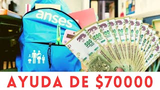 Cómo obtener la ayuda escolar de 70 000 de ANSES en marzo [upl. by Teragram]