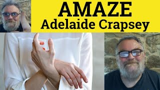 🔵 Amaze Cinquain Poem by Adelaide Crapsey  Summary Analysis  Amaze by Adelaide Crapsey [upl. by Rebmik]