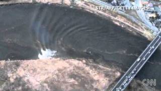 Japan Tsunami a Giant Wave crash the city [upl. by Ramed]